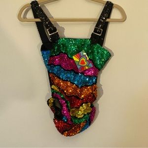Easy Tiger Sequin Bodysuit